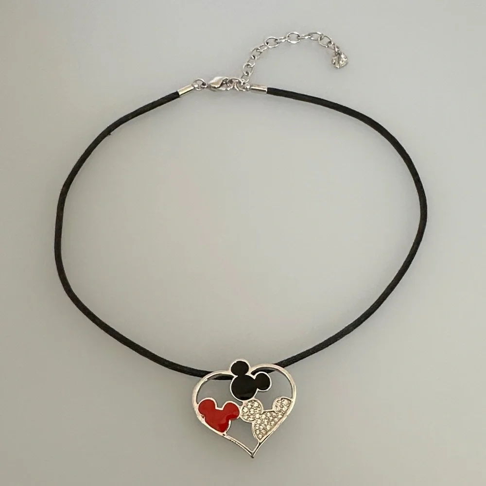Swarovski Disney Heart Pendant Necklace